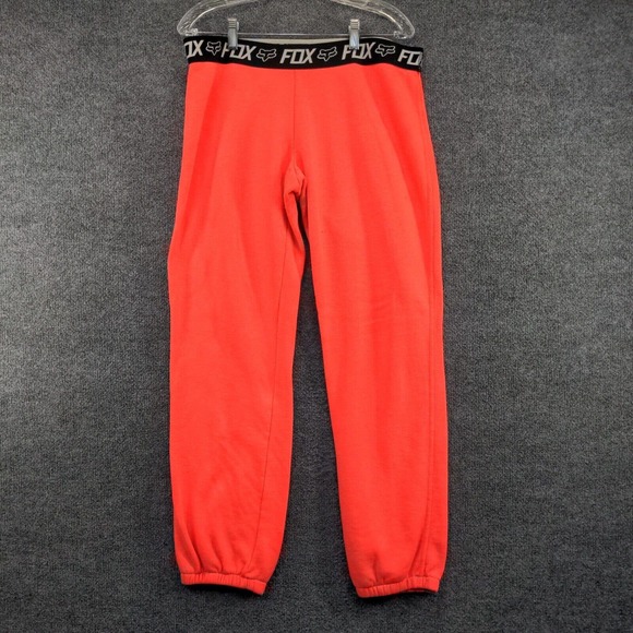 Fox Head Men's Pull-On Jogger Sweatpants Pink Large Athleisure - Picture 2 of 12
